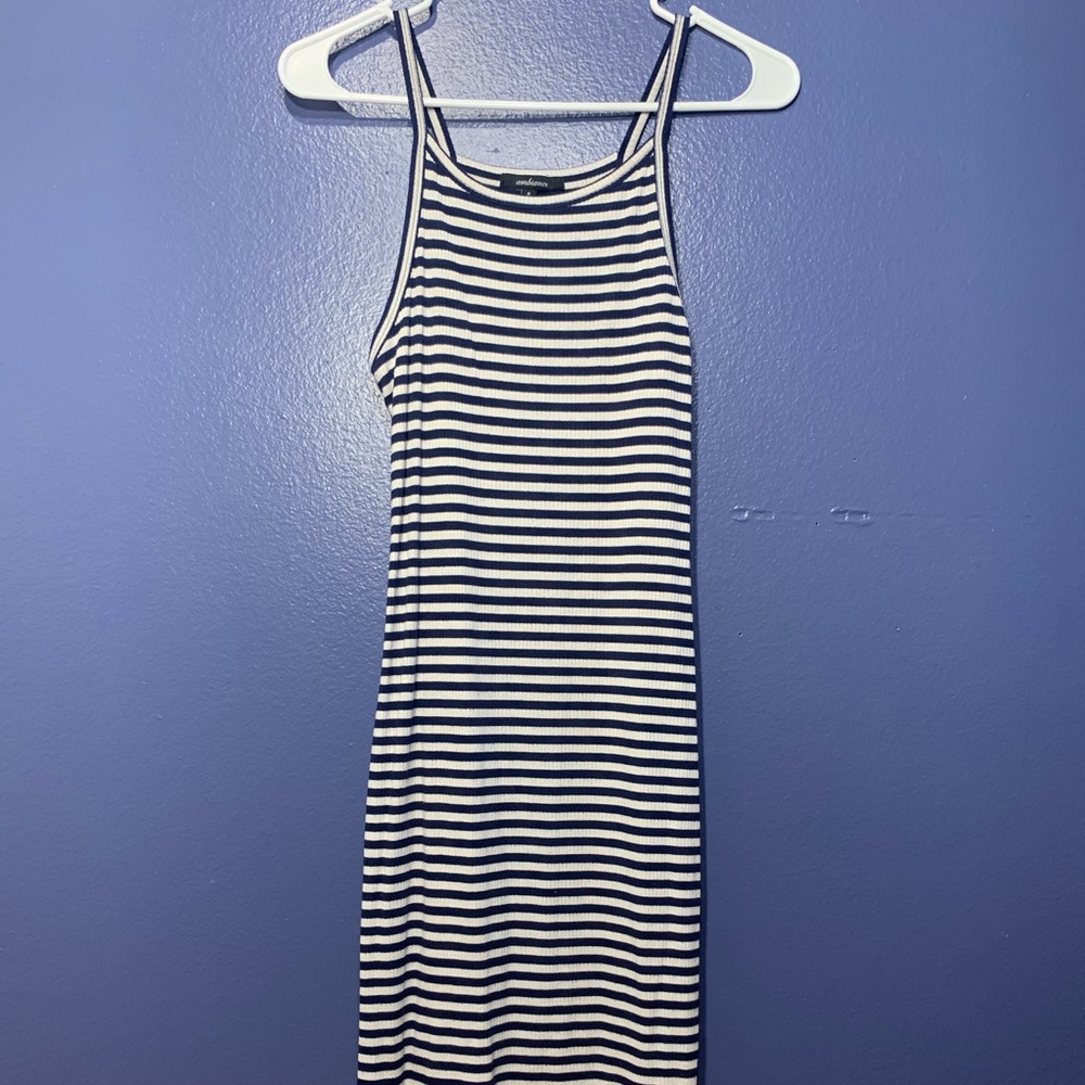 Long stripped dress